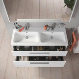 DURAVIT D-Code 2.0 Waschtischunterbau 1184 mm mit Schubkasten und Soft-Close in Weiß Matt