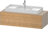 DURAVIT White Tulip Konsolen-Waschtischunterbau 1300 mm, wandhängend, weiß seidenmatt, 1 Auszug