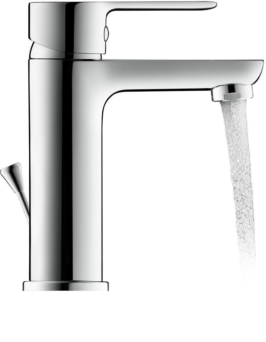 DURAVIT A.1 Einhebel-Waschtischmischer mit Zugstange, Chrom – 107 mm Ausladung