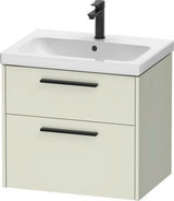 DURAVIT D-Code 2.0 Wandhängender Waschtischunterbau 634 mm Eiche mit Soft-Close