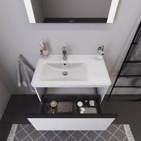 DURAVIT Licht & Spiegel Wandspiegel 600x700mm beleuchtet mit Schalter IP44