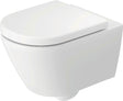 DURAVIT D-Code Wand-WC spülrandlos 540 mm Weiß mit HygieneGlaze