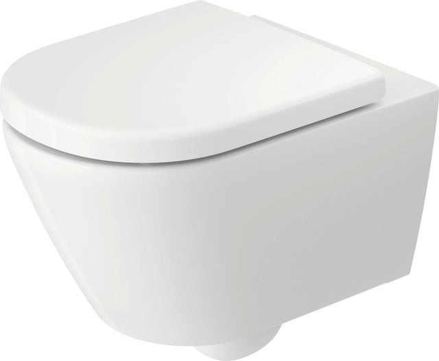 DURAVIT D-Code Wand-WC spülrandlos 540 mm Weiß mit HygieneGlaze