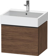DURAVIT D-Neo Waschtischunterbau 584 mm wandhängend mit 1 Auszug, Griff Bronze, Weiß Matt