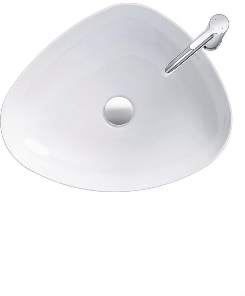 DURAVIT Cape Cod Aufsatzbecken 500mm Weiß Seidenmatt von Philippe Starck