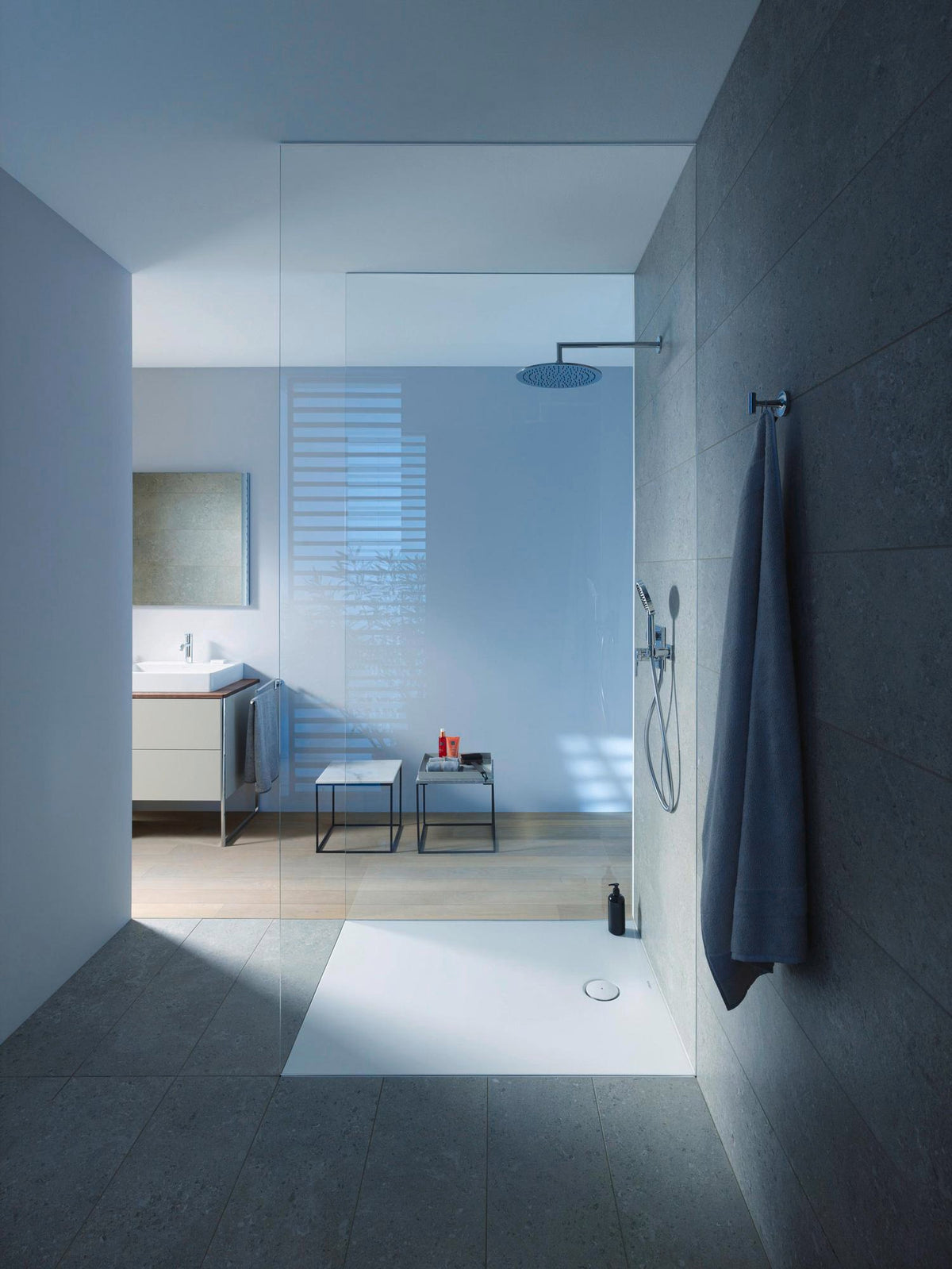 DURAVIT DuraSquare Waschtisch 600 mm, ohne Überlauf, mit Hahnlochbank, weiß – rechteckiges Design