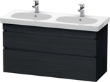 Duravit DuraStyle Waschtischunterbau 1150 mm, 2 Schubkästen, weiß matt – wandhängend