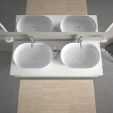 DURAVIT Aufsatzbecken Luv 600 mm Weiß WonderGliss ohne Überlauf