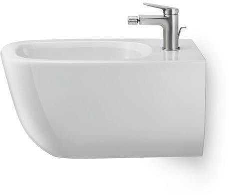 DURAVIT Wave Einhebel-Bidetmischer Chrom mit Keramikmischsystem und 128 mm Auslauf