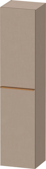 DURAVIT D-Neo Hochschrank 400x360x1760 mm, 1 Tür links, Eiche Schwarz – Matt, Soft-Close