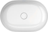 DURAVIT Aufsatzbecken Luv 600 mm Weiß WonderGliss ohne Überlauf