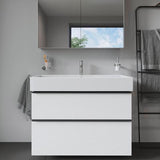 DURAVIT Spiegelschrank Licht & Spiegel BEST 7 1010 mm mit LED-Beleuchtung, 2 Türen, weiß matt