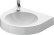DURAVIT Waschtisch Architec 575 mm weiß, wandhängend, 1 Hahnloch links, ohne Überlauf
