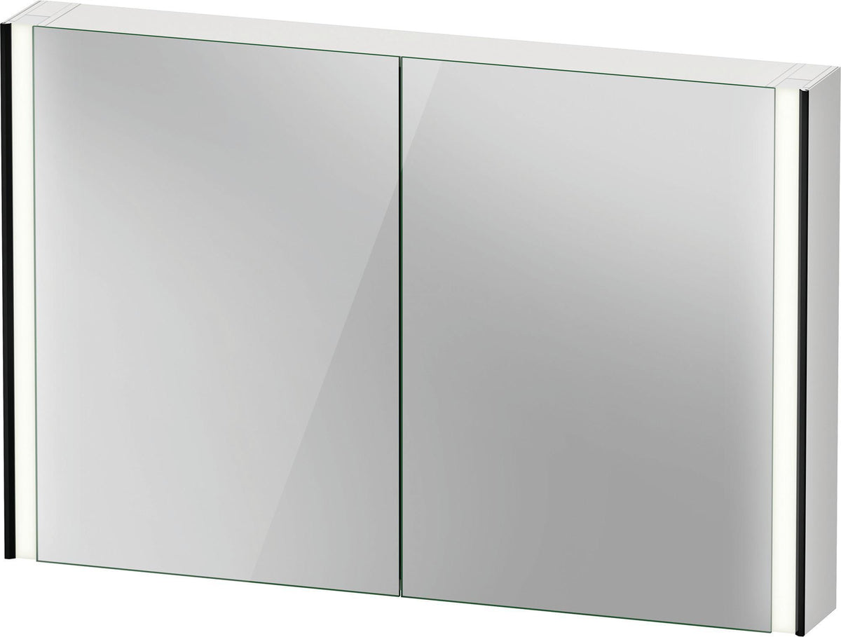 DURAVIT XViu Spiegelschrank 820 mm mit LED-Beleuchtung, Sensorschalter und Front- & Innenspiegel
