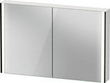 DURAVIT XViu Spiegelschrank 820 mm mit LED-Beleuchtung, Sensorschalter und Front- & Innenspiegel
