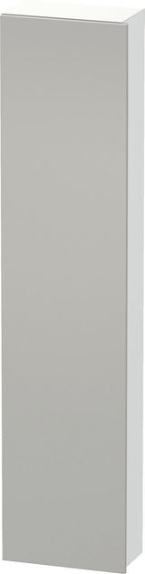 DURAVIT DuraStyle Hochschrank 400 mm betongrau matt, 1 Tür links, Soft-Close