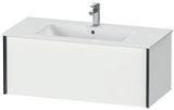Duravit Waschtischunterbau XVIU 1010x400x480mm 1 Auszug Nussbaum mittel s-matt