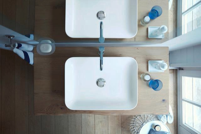 DURAVIT C.1 Einhebel-Waschtischmischer L ohne Zugstange, Schwarz Matt, 136 mm Ausladung