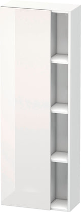 DURAVIT DuraStyle Hochschrank 1400 mm, 1 Tür links, weiß matt – wandhängend mit Soft-Close