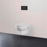 DURAVIT DuraSystem Betätigungsplatte Beta 100 Dual Flush Aufgesetzt Schwarz Matt