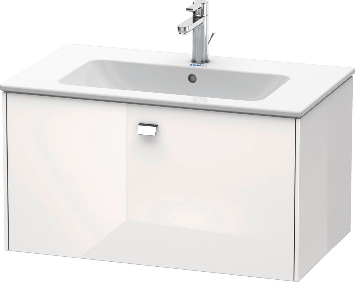 Duravit Brioso Waschtischunterbau 620 mm betongrau matt mit 1 Auszug und Soft-Close
