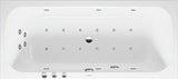 DURAVIT Qatego Whirlwanne 1800x800mm Einbau mit Jet-System, 2 Personen, Weiß