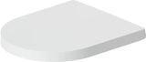 Duravit ME by Starck WC-Sitz mit Absenkautomatik – Weiß, Duroplast, Edelstahl-Scharniere