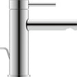 Duravit Circle Einhebel-Waschtischmischer mit Zugstange, Chrom – 117 mm Ausladung