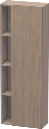 DURAVIT DuraStyle Hochschrank 240x500x1400mm, 1 Tür links, Eiche Terra/Weiß Matt