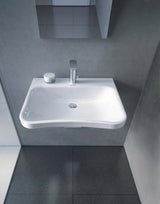DURAVIT DuraStyle Vital Waschtisch 650 mm, weiß, ohne Überlauf, mit Hahnlochbank