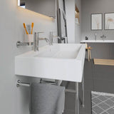 DURAVIT Waschtisch Vero 1000 mm mit Überlauf, Hahnloch Mitte, weiß