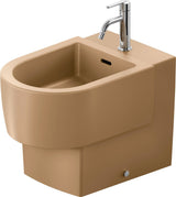 DURAVIT Balcoon Standbidet DuraShield Weiß Hochglanz 370x570mm mit Überlauf