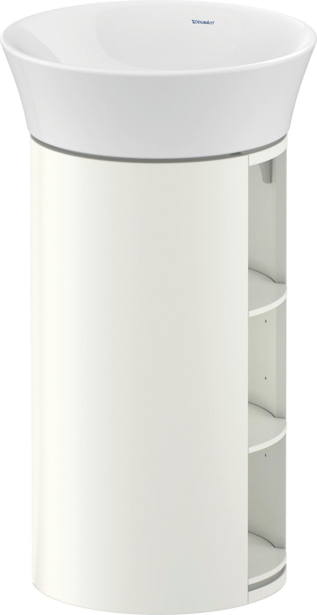 DURAVIT White Tulip Waschtischunterbau bodenstehend 410 mm weiß seidenmatt von Philippe Starck