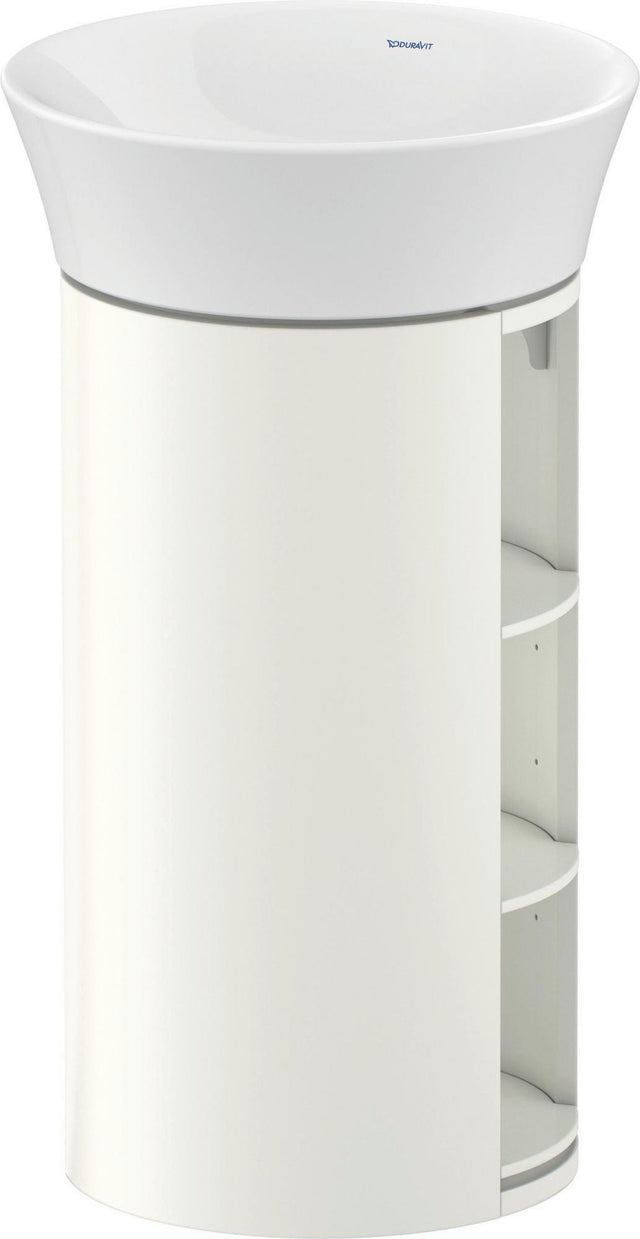 DURAVIT White Tulip Waschtischunterbau bodenstehend 410 mm weiß seidenmatt von Philippe Starck