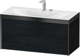 DURAVIT XViu c-bonded Waschtischunterbauset 1000 mm Eiche mit 2 Schubkästen