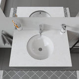 Duravit L-Cube Konsolenwaschtischunterbau 820 mm betongrau matt, 1 Auszug, wandhängend
