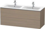Duravit L-Cube Waschtischunterbau 1290 mm taupe supermatt mit Tip-On-Technik