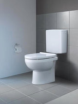 Duravit No.1 WC-Sitz aus Duroplast mit Edelstahl-Scharnieren, weiß glänzend, ohne Absenkautomatik