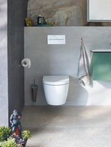 DURAVIT Befestigung Universal für Wand-WC und Wand-Bidet, Abdeckkappen weiß, 345 mm, Stahl verzinkt