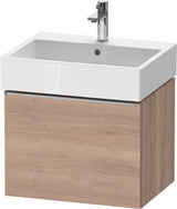 DURAVIT D-Neo Waschtischunterbau 584 mm wandhängend mit 1 Auszug, Griff Bronze, Weiß Matt