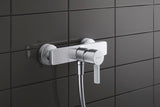 Duravit D-Neo Einhebel-Brausemischer Aufputz Keramikmischsystem Chrom
