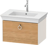 Duravit White Tulip Waschtischunterbau 684 mm Nordic Weiß mit LED-Beleuchtung von Philippe Starck
