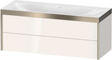 DURAVIT XViu c-bonded Waschtischunterbauset 1200 mm wandhängend mit 2 Schubkästen