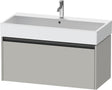 DURAVIT Ketho.2 Waschtischunterbau 984 mm betongrau matt mit 1 Auszug, wandhängend