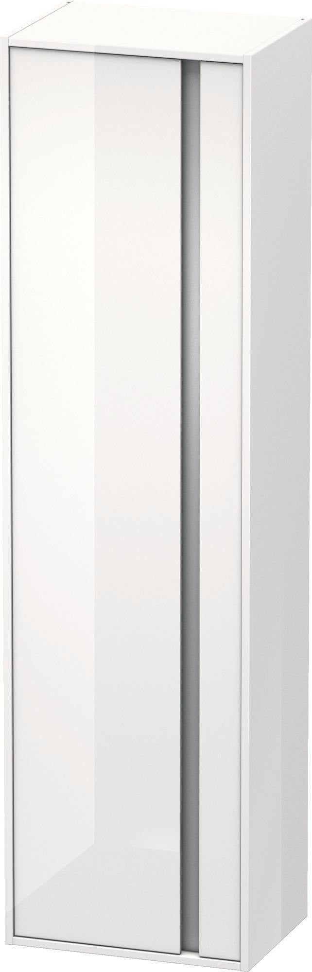 DURAVIT Hochschrank Ketho 500 mm weiß matt, 1 Tür links, wandhängend