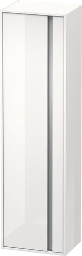 DURAVIT Hochschrank Ketho 500 mm weiß matt, 1 Tür links, wandhängend