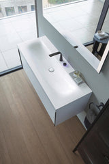 DURAVIT Starck T Handtuchring Chrom 210 mm – Schwenkbar, Verdeckte Befestigung, Rostfreier Stahl