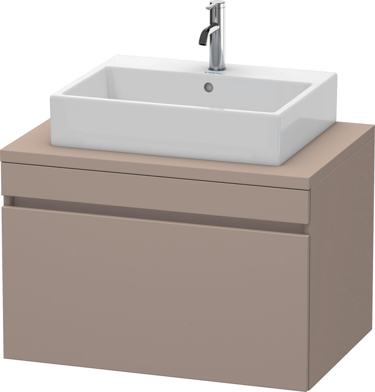 DURAVIT DuraStyle Konsolenunterschrank 800 mm betongrau matt mit 1 Auszug