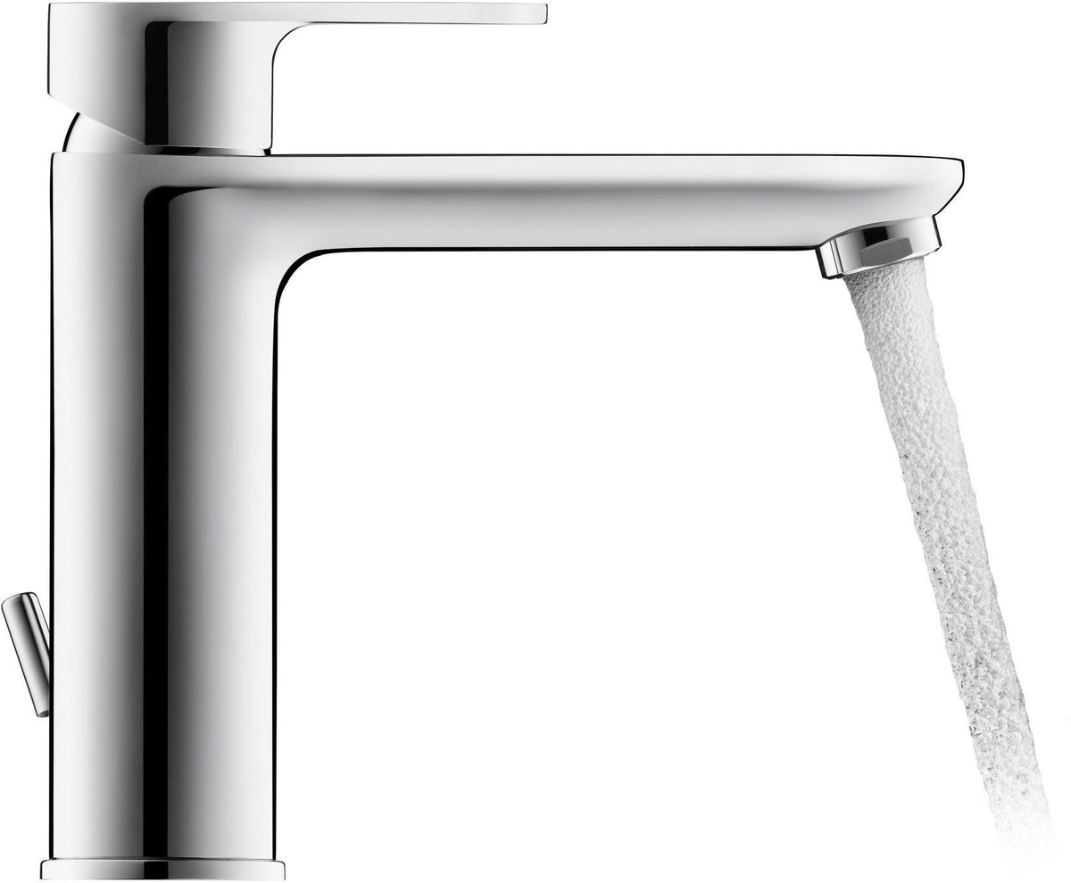 DURAVIT B.3 Einhebel-Waschtischmixer mit Zugstange, Keramikmischsystem, Chrom