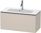 taupe matt / Spanplatte / 1 Auszug